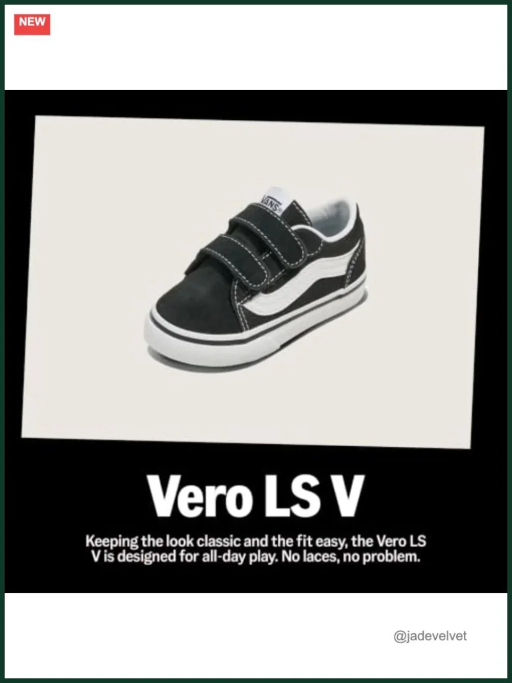 Kids' Low Top Hook & Loop Sneakers with Sidestripe